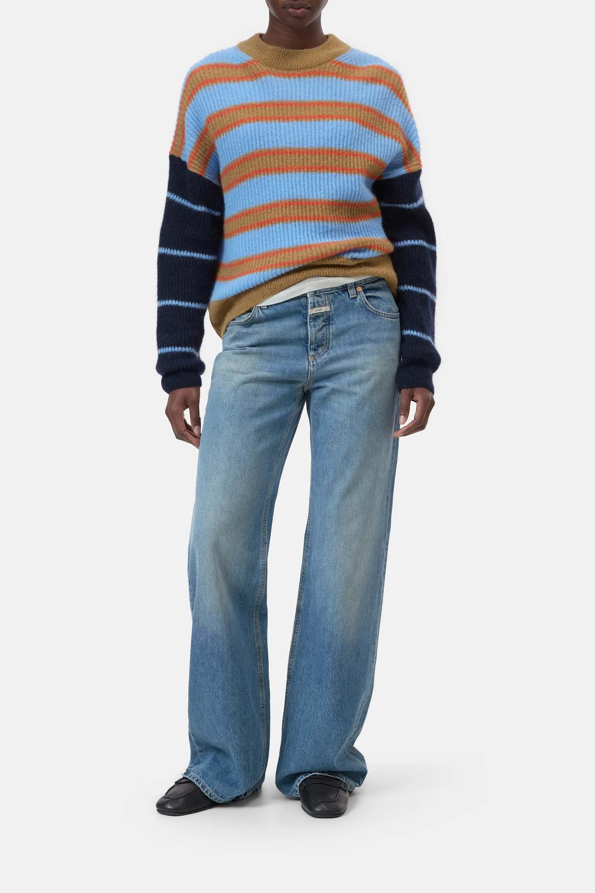 Closed Crew Neck Long Sleeve Sweater - Image 2 of 7