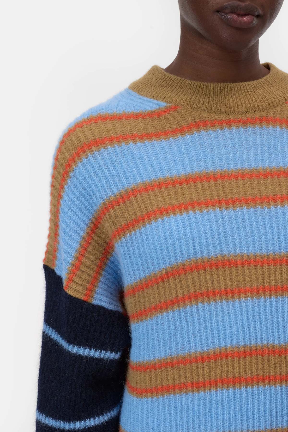 Closed Crew Neck Long Sleeve Sweater - Image 4 of 7