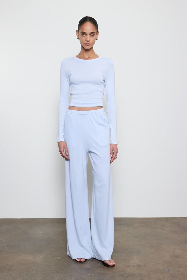 Enza Costa New Classic Long Sleeve Tee