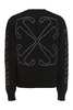 Off-White Stitch Arrows Diags Sweater - Black - Thumbnail 2