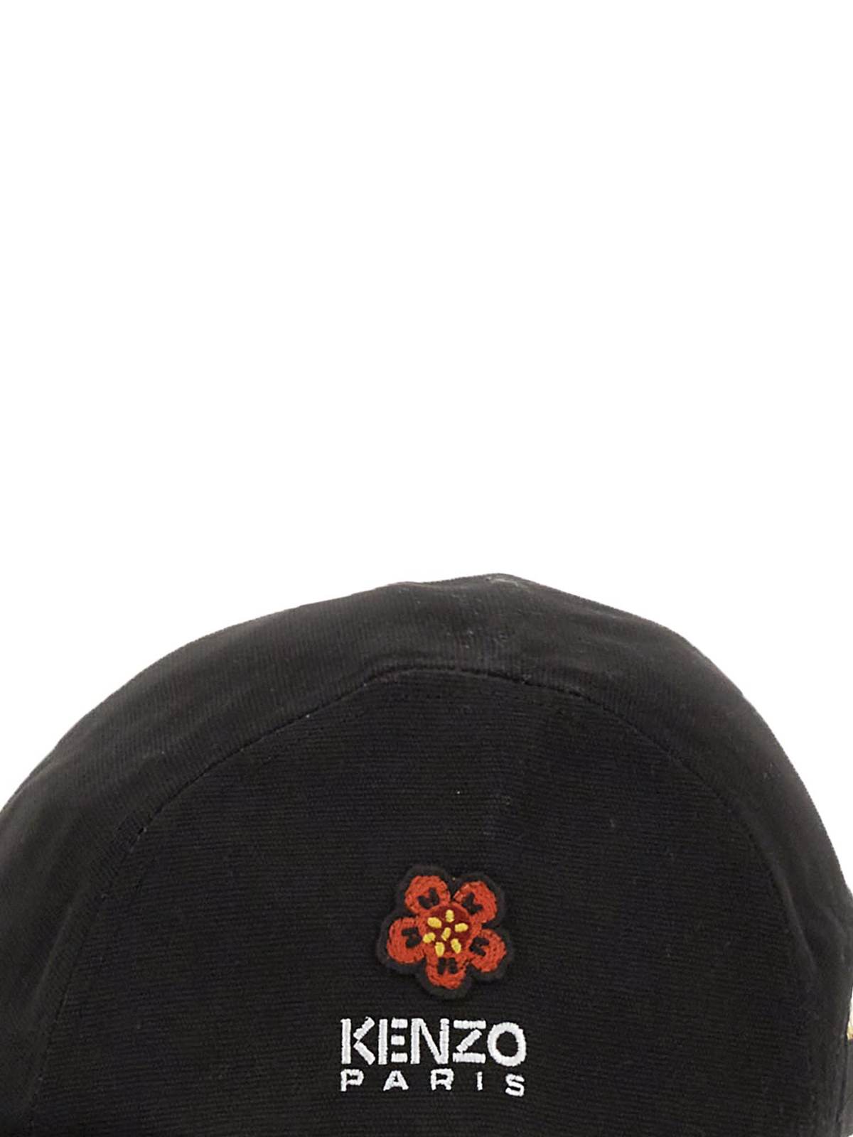 Kenzo Boke Flower Baseball Cap - Nero - Image 2 of 5