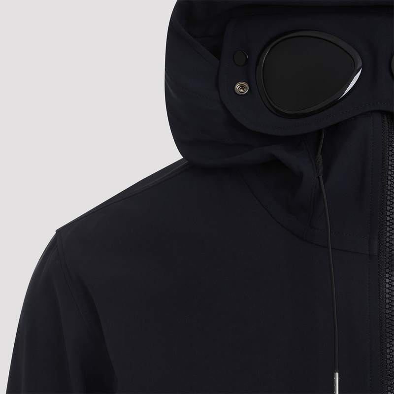 C.P. Company Shell-R Goggle Jacket - Total Eclipse