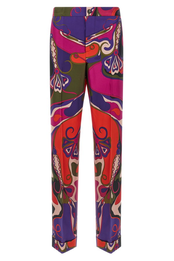 PUCCI Patterned Pants - Multicolor
