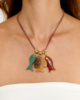 Eliou Fish Charm Wrap Necklace - Thumbnail 3