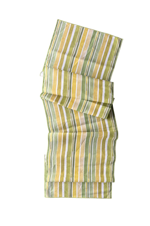 Goldie Home Lagos Stripe Table Runner