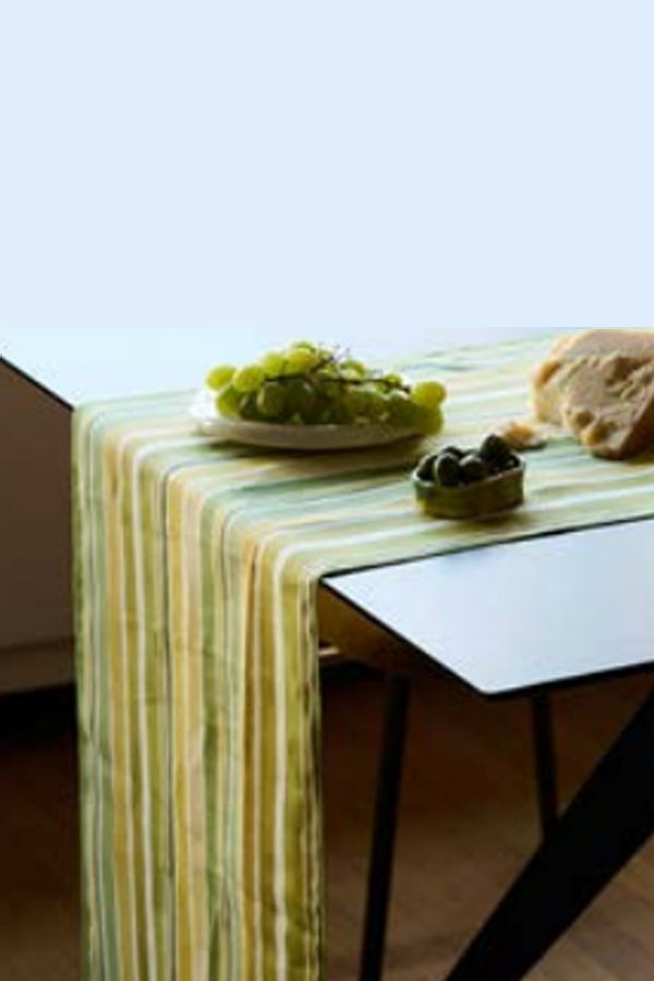 Goldie Home Lagos Stripe Table Runner
