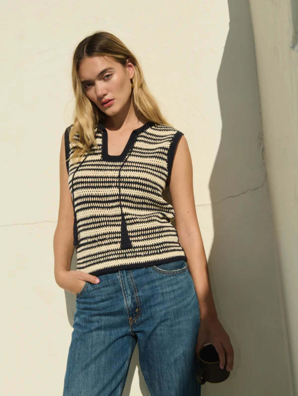 Nation Priscilla Crochet Tank Top - Image 1 of 7