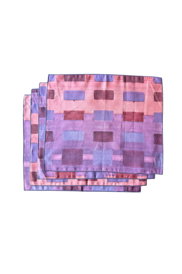 Goldie Home S/4 Pink Tapestry Placemats