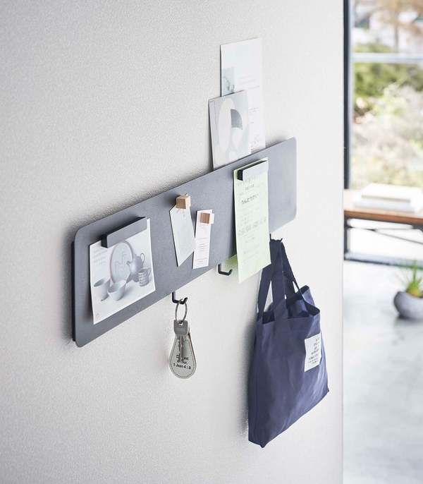 Yamazaki Home Wall-Mounted Magnet Board Magnetic Organizer