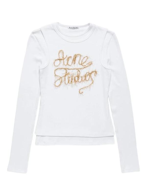 Acne Studios AL0505183 Tunic Top - Optic White