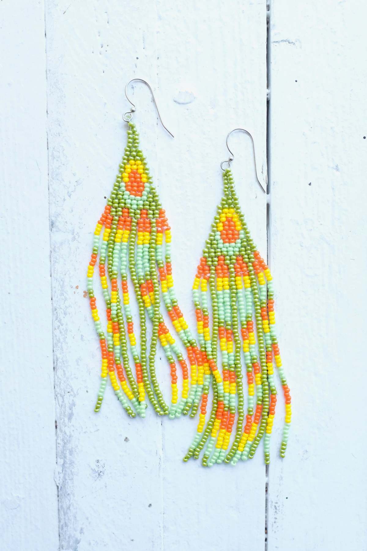 CreeNative Fringe Earrings - Multi - Image 2 of 8