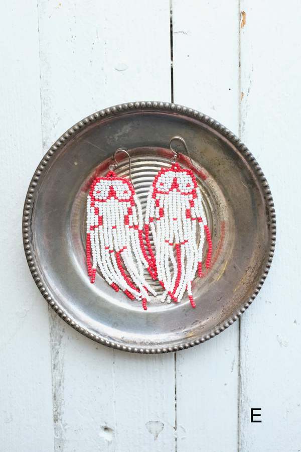 CreeNative Fringe Earrings - Multi