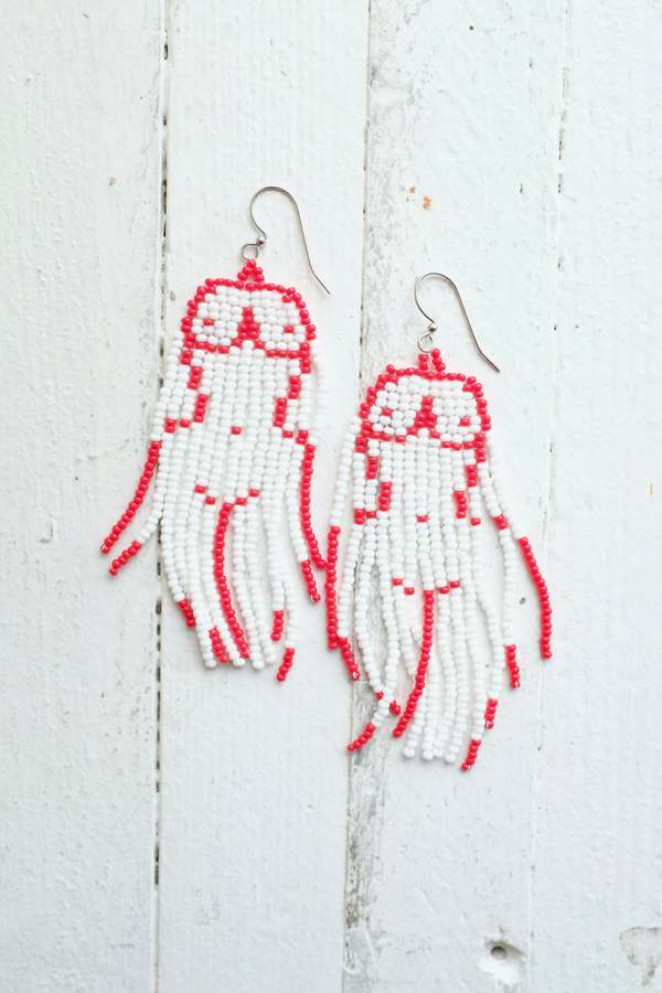 CreeNative Fringe Earrings - Multi