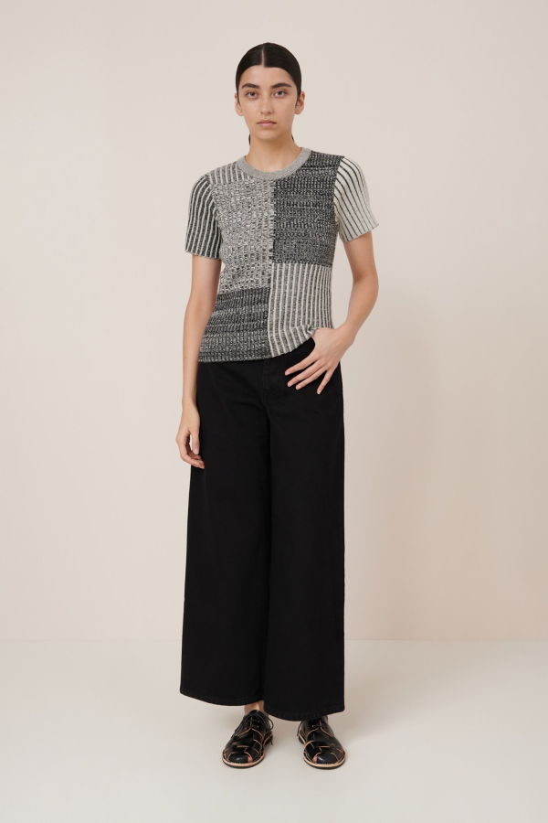 Kowtow Gesso Top - Shadow-Rib