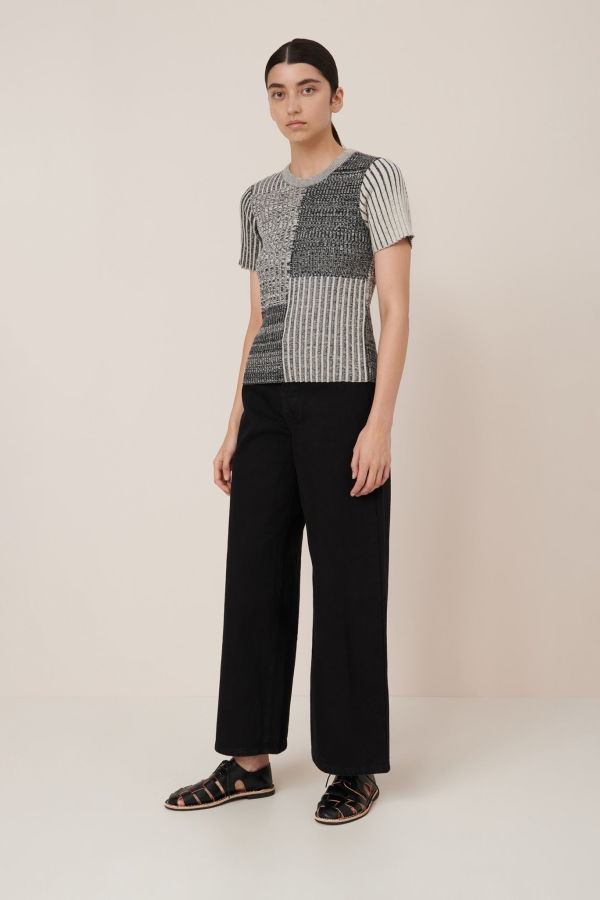 Kowtow Gesso Top - Shadow-Rib