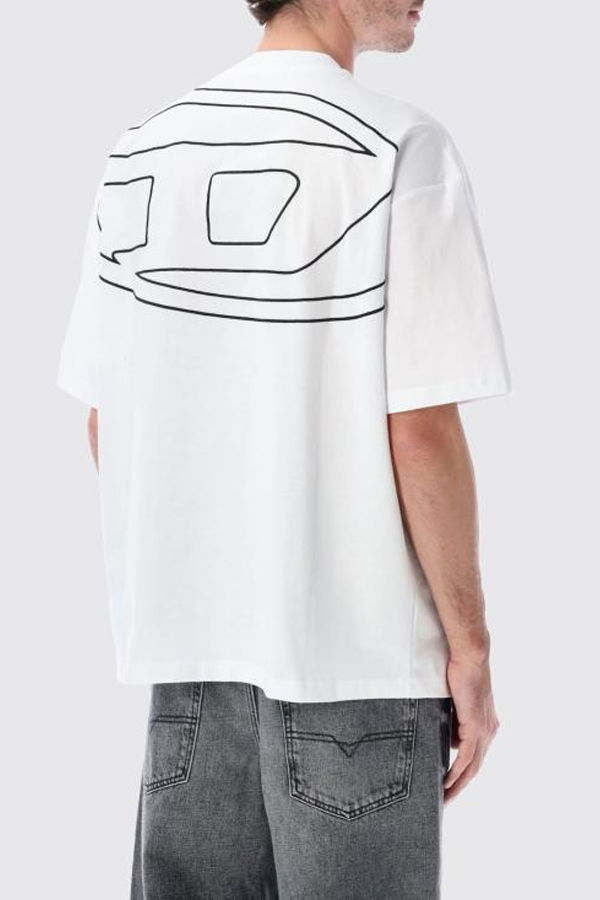 DIESEL White T-Shirt - White