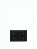 Maison Margiela Textured Calf Leather Bifold Card Wallet - Black - Thumbnail 1