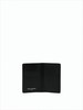 Maison Margiela Textured Calf Leather Bifold Card Wallet - Black - Thumbnail 5