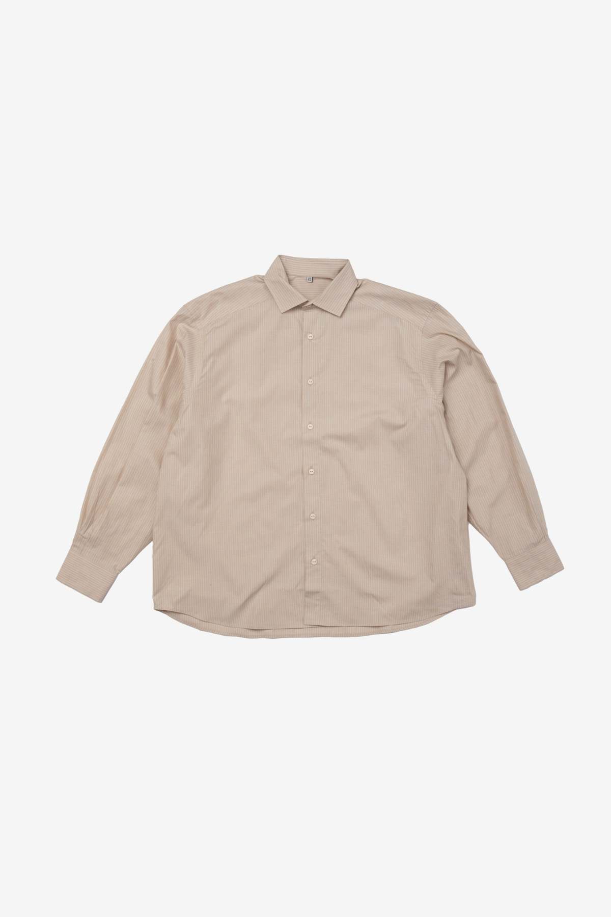 Baserange Claude Shirt - Brown Stripe - Image 1 of 8