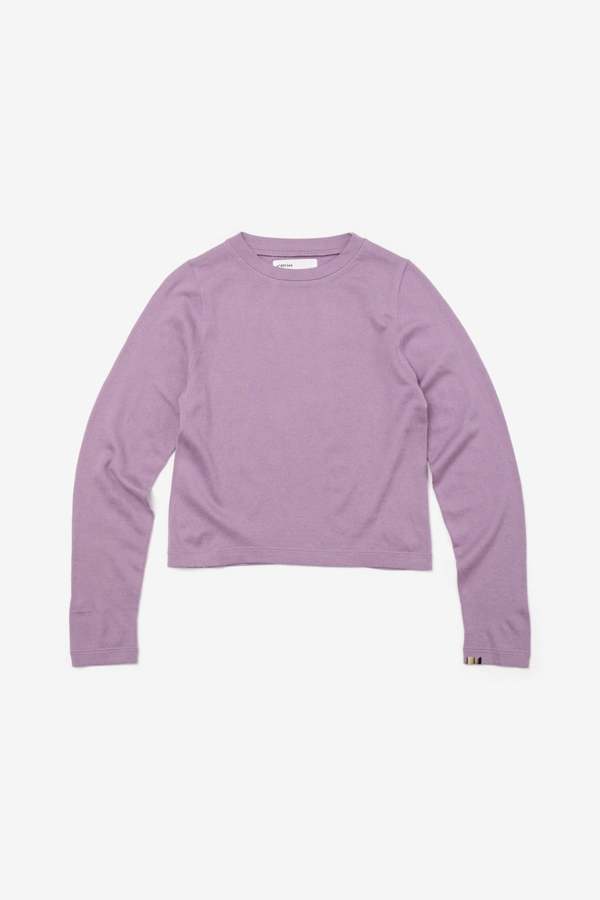 Extreme Cashmere N451 Lisa Long Sleeve T-Shirt - Lila