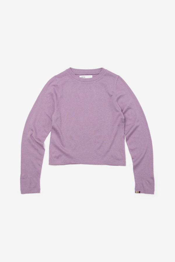Extreme Cashmere N°451 Lisa Long Sleeve T-Shirt - Lila