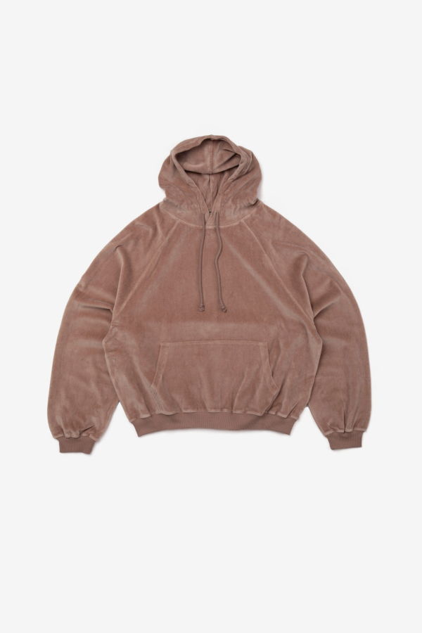 Baserange Rim Raglan Hoodie - Tecto Brown