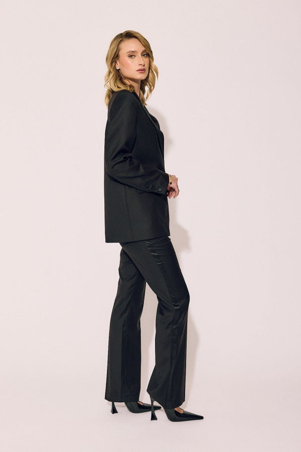 Lindsay Nicholas New York Tuxedo Jacket in Black