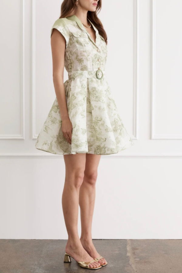 AQUA BLU Juliette Mini Dress - Faisane