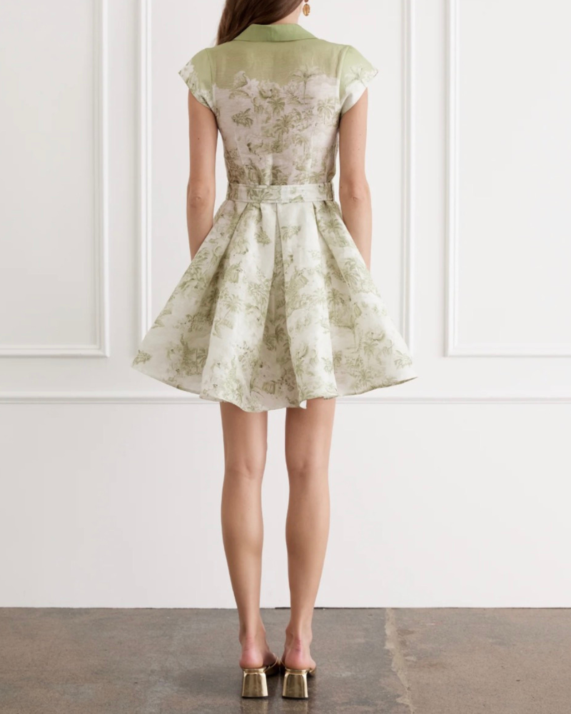 AQUA BLU Juliette Mini Dress - Faisane