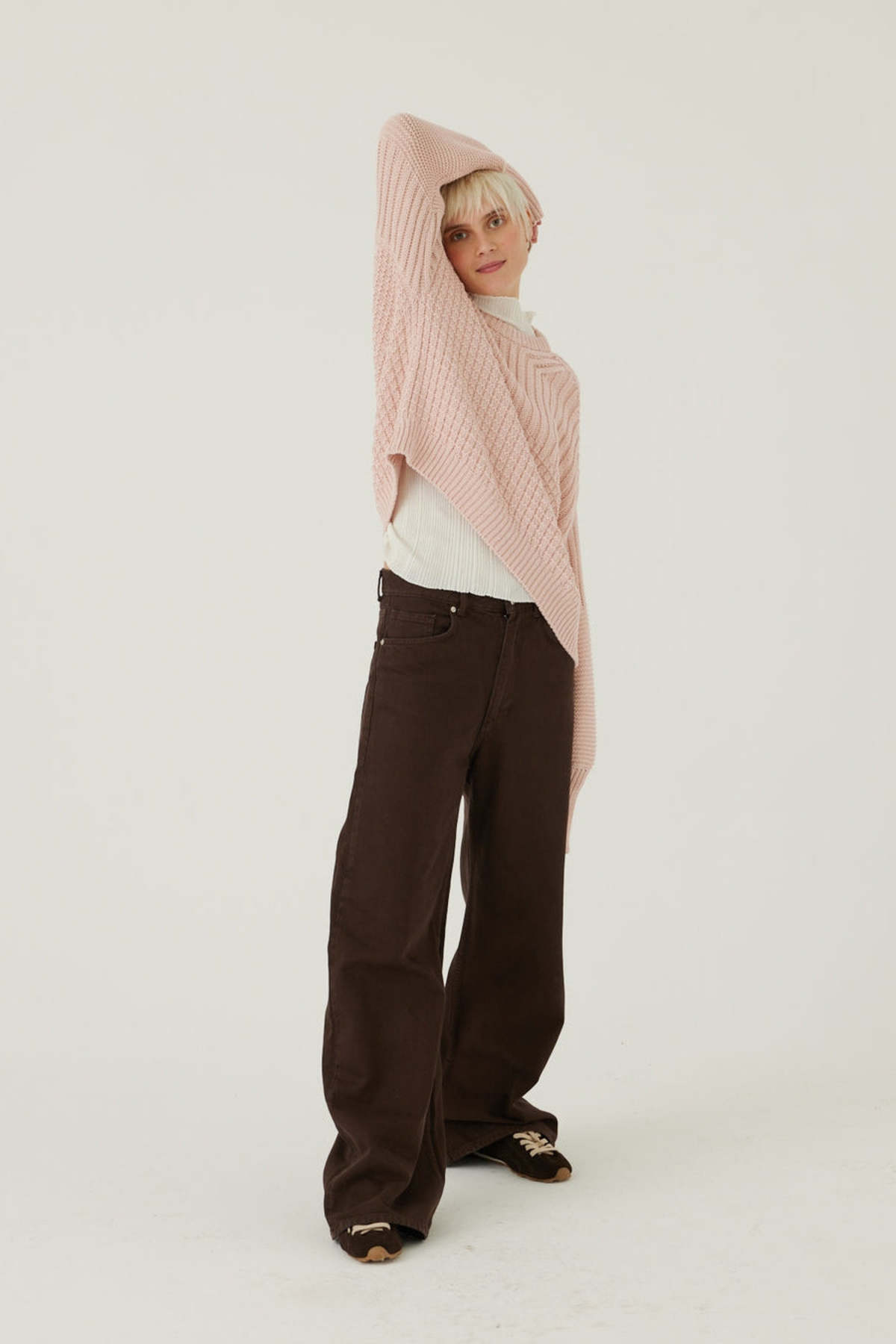 The Knotty Ones Delia Sweater - Dusty Pink - Image 5 of 7