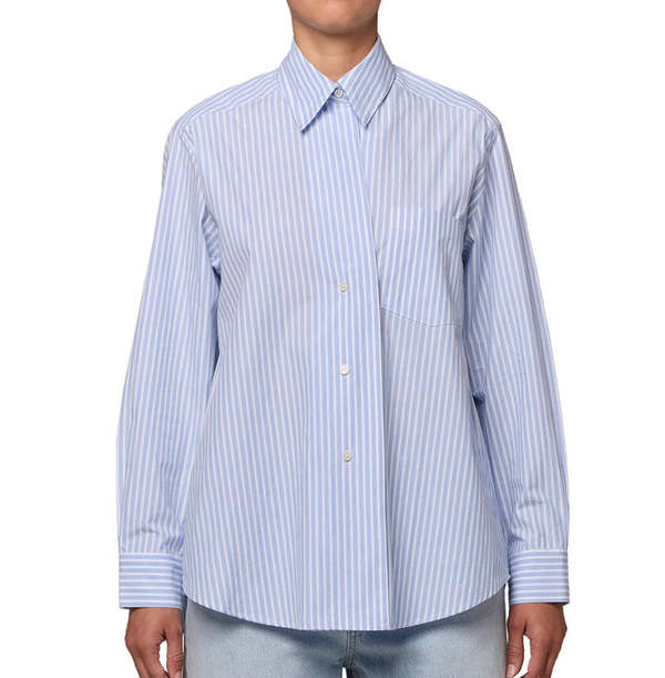 AGOLDE Aris Shirt in Banks Stripe
