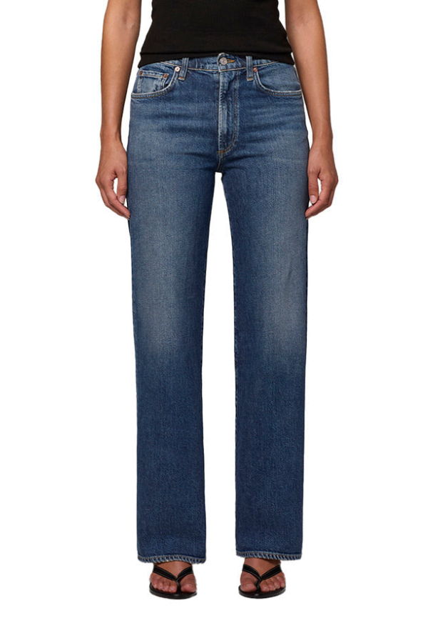 AGOLDE Harper Jean Mid Rise Relaxed Straight Jeans