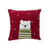 Melange Collection Polar Bear Pillow - Thumbnail 1
