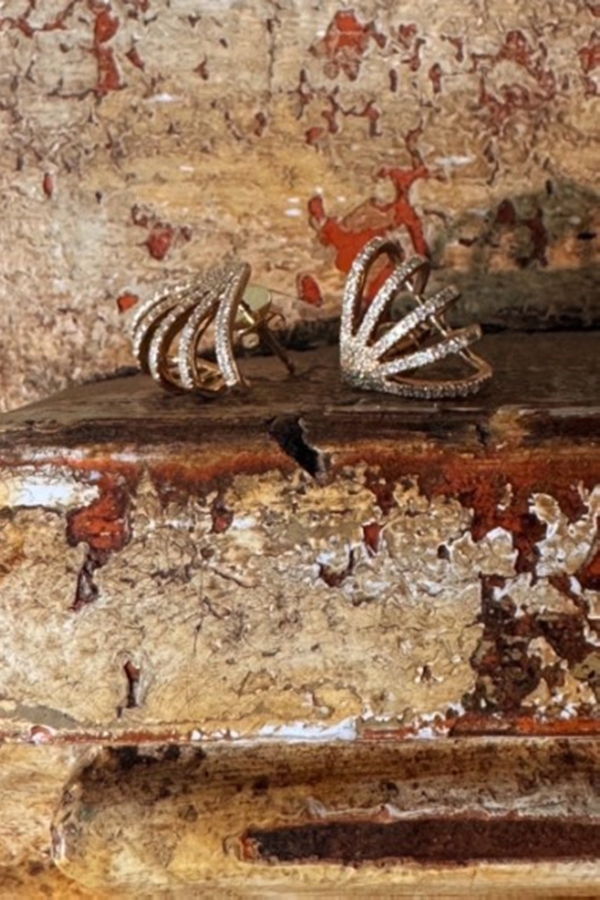 Charme Silkiner Maggiore Diamond Earrings