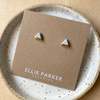 ELLIE PARKER CERAMICS Boucles d'Oreille Triangle en Céramique Earrings - Thumbnail 2