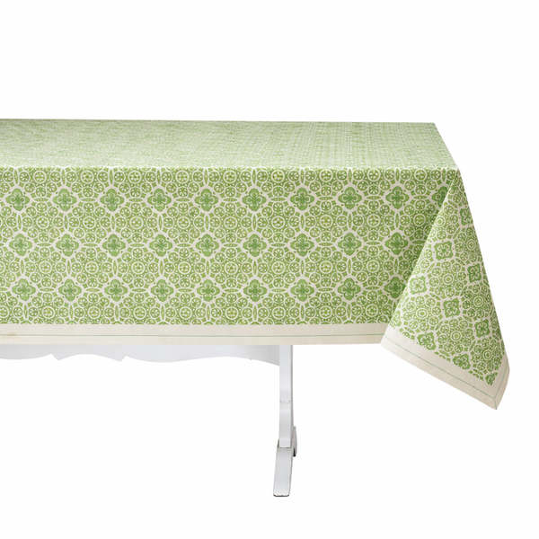 Sustainable Threads Hand Block Printed Tablecloth