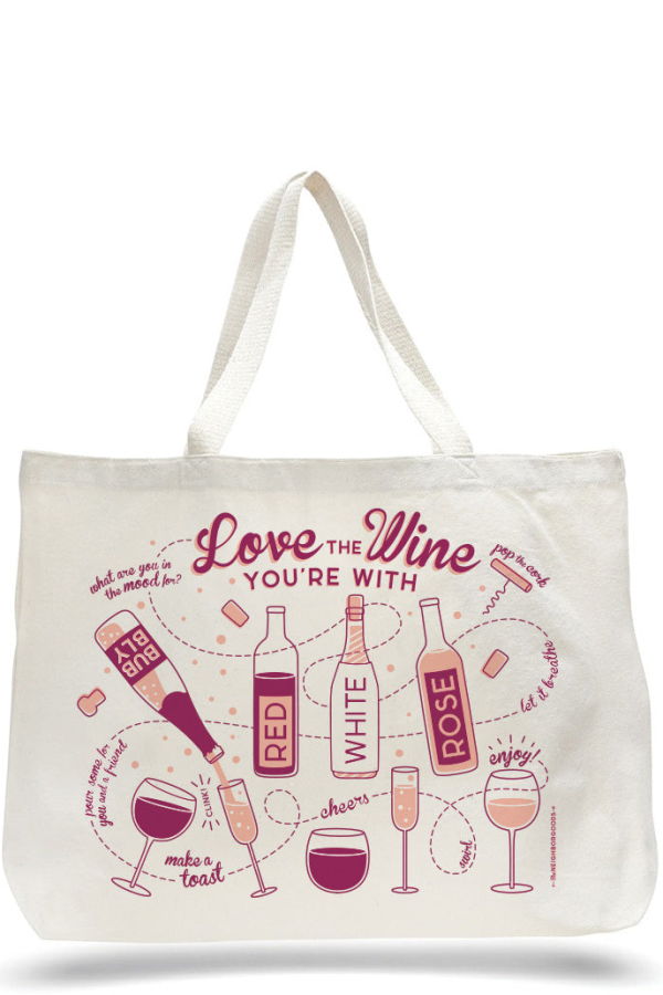 The Neighborgoods Wine Tote Bag