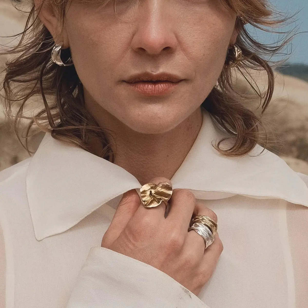 Dea Dia Carrara Abstract Ring - Image 2 of 4