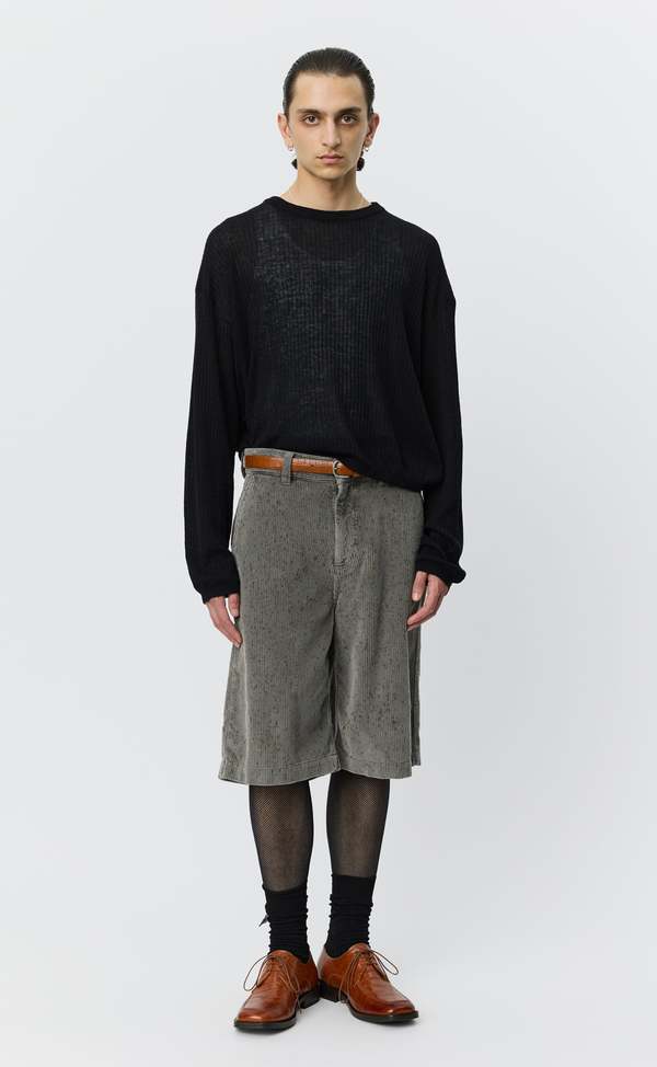 mfpen Companion Jumper Black Rib