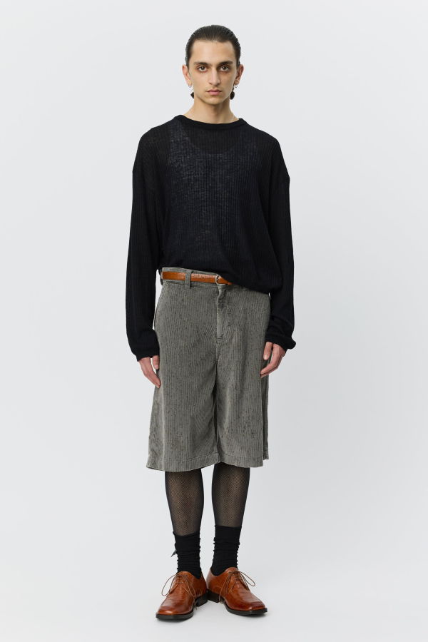 mfpen Companion Jumper Black Rib