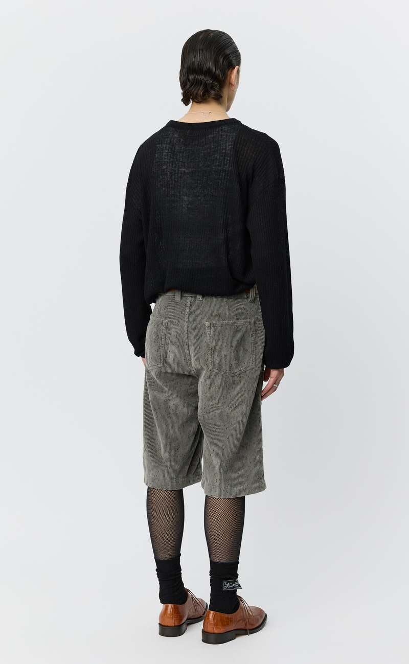 mfpen Companion Jumper Black Rib