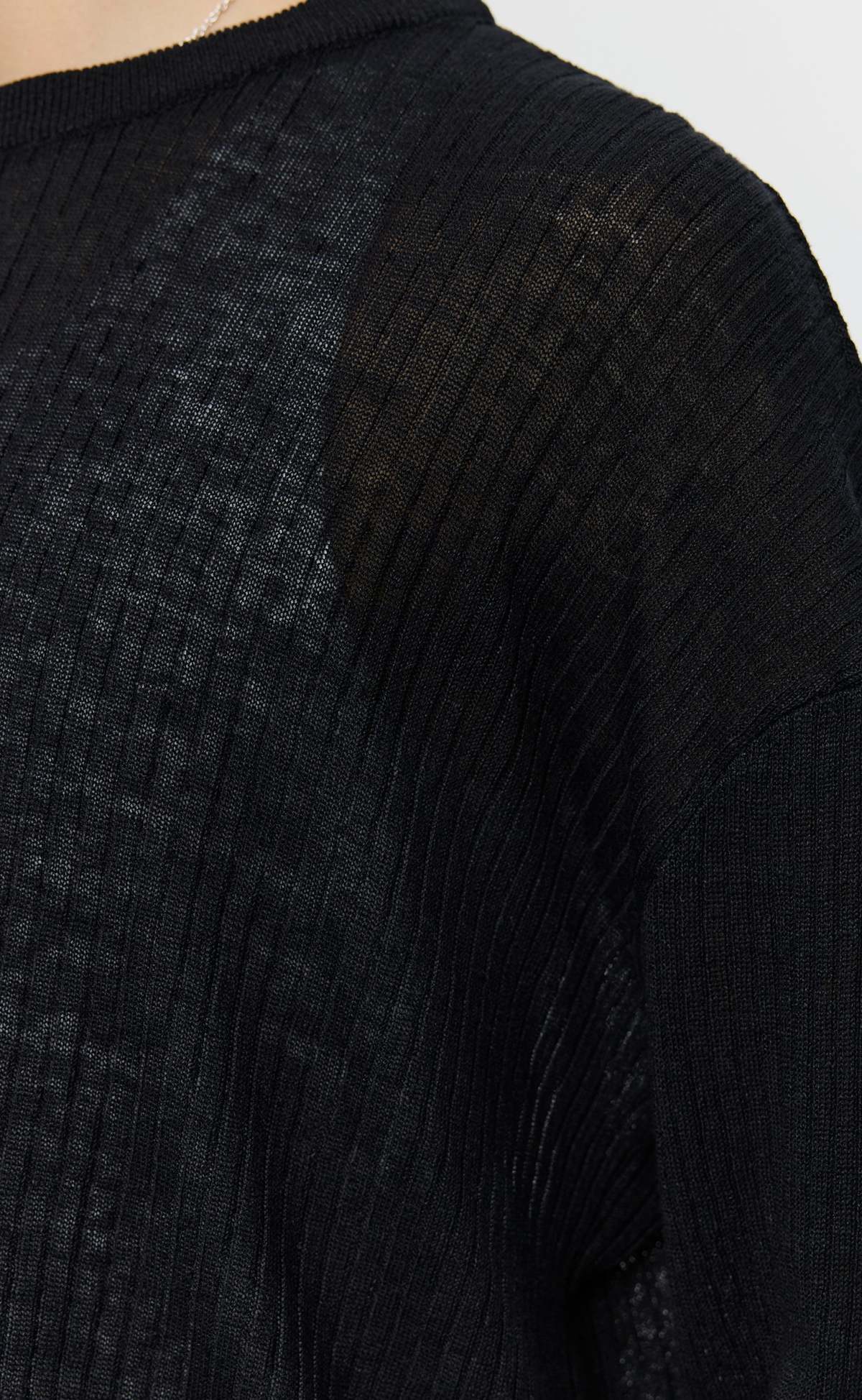 mfpen Companion Jumper Black Rib - Image 5 of 5