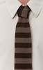 mfpen Formal Tie - Brown Candy Stripe - Thumbnail 3