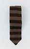 mfpen Formal Tie - Brown Candy Stripe - Thumbnail 4