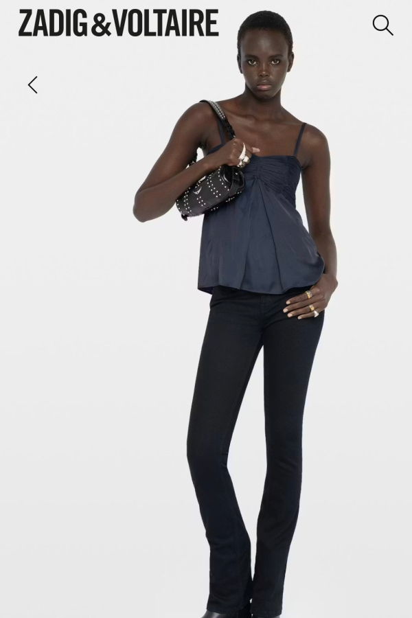 Zadig & Voltaire Cippie Satin Camisole