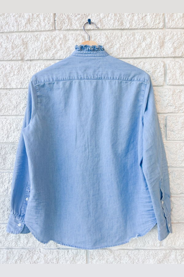 Frank & Eileen Relaxed Button-up Shirt - Classic Blue