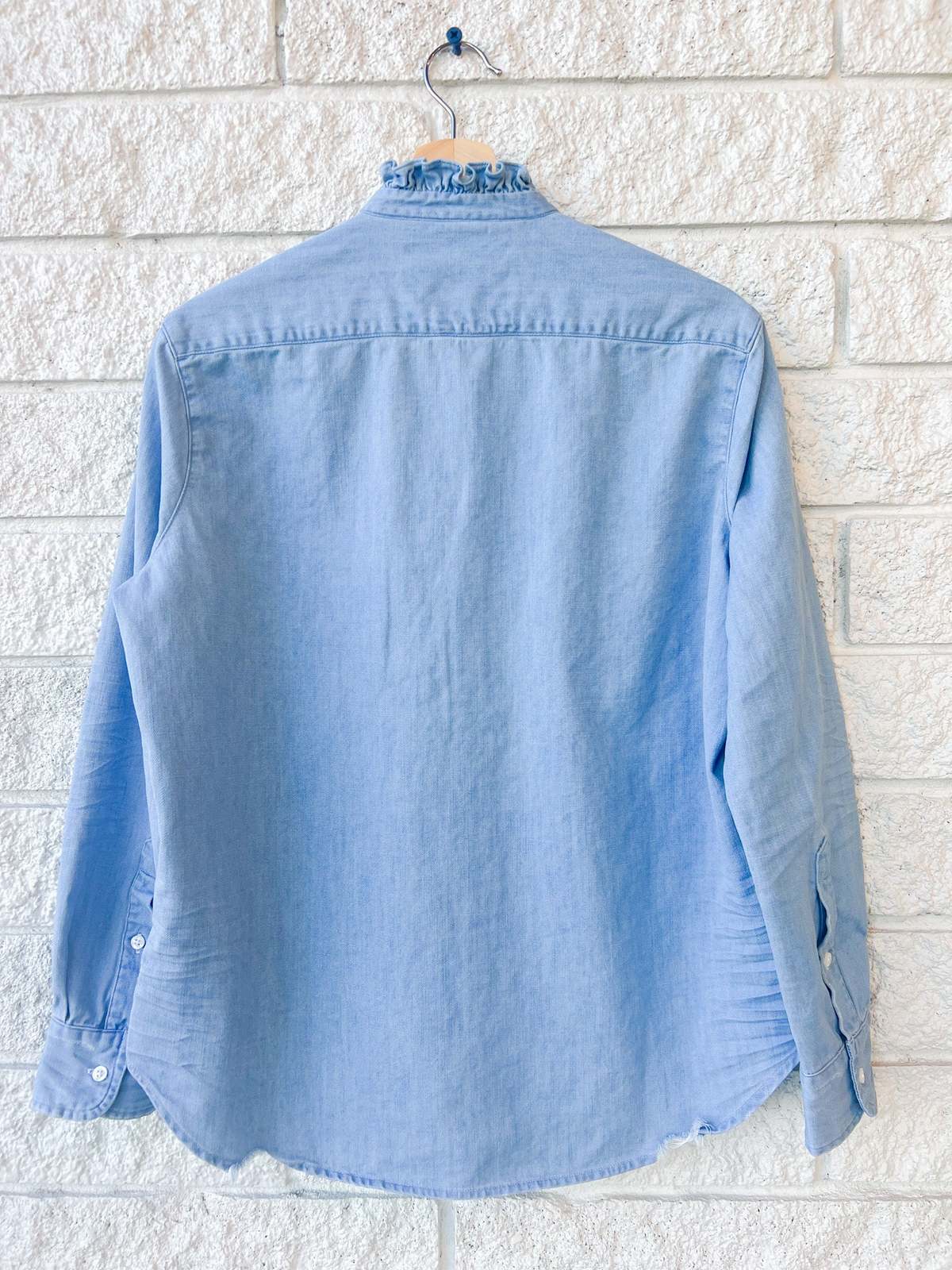 Frank & Eileen Relaxed Button-up Shirt - Classic Blue - Image 2 of 4