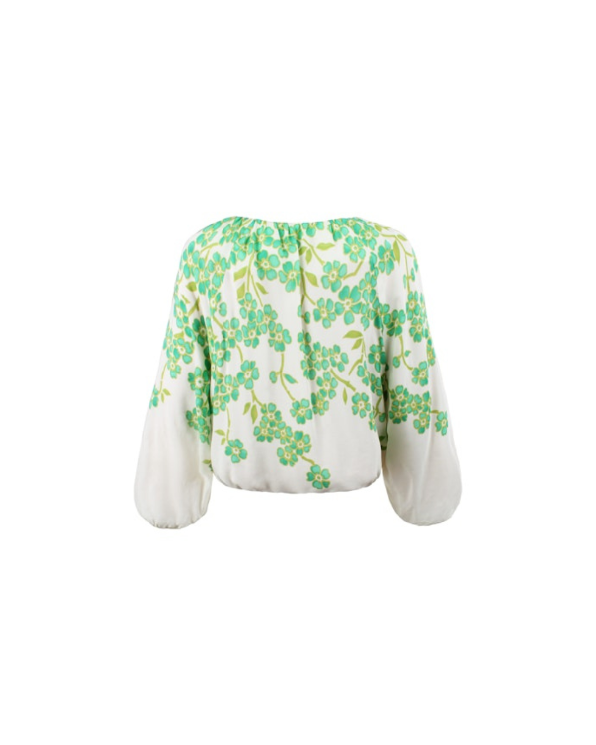FINLEY Cameron Blouse - Natural/Lime Green - Image 2 of 6