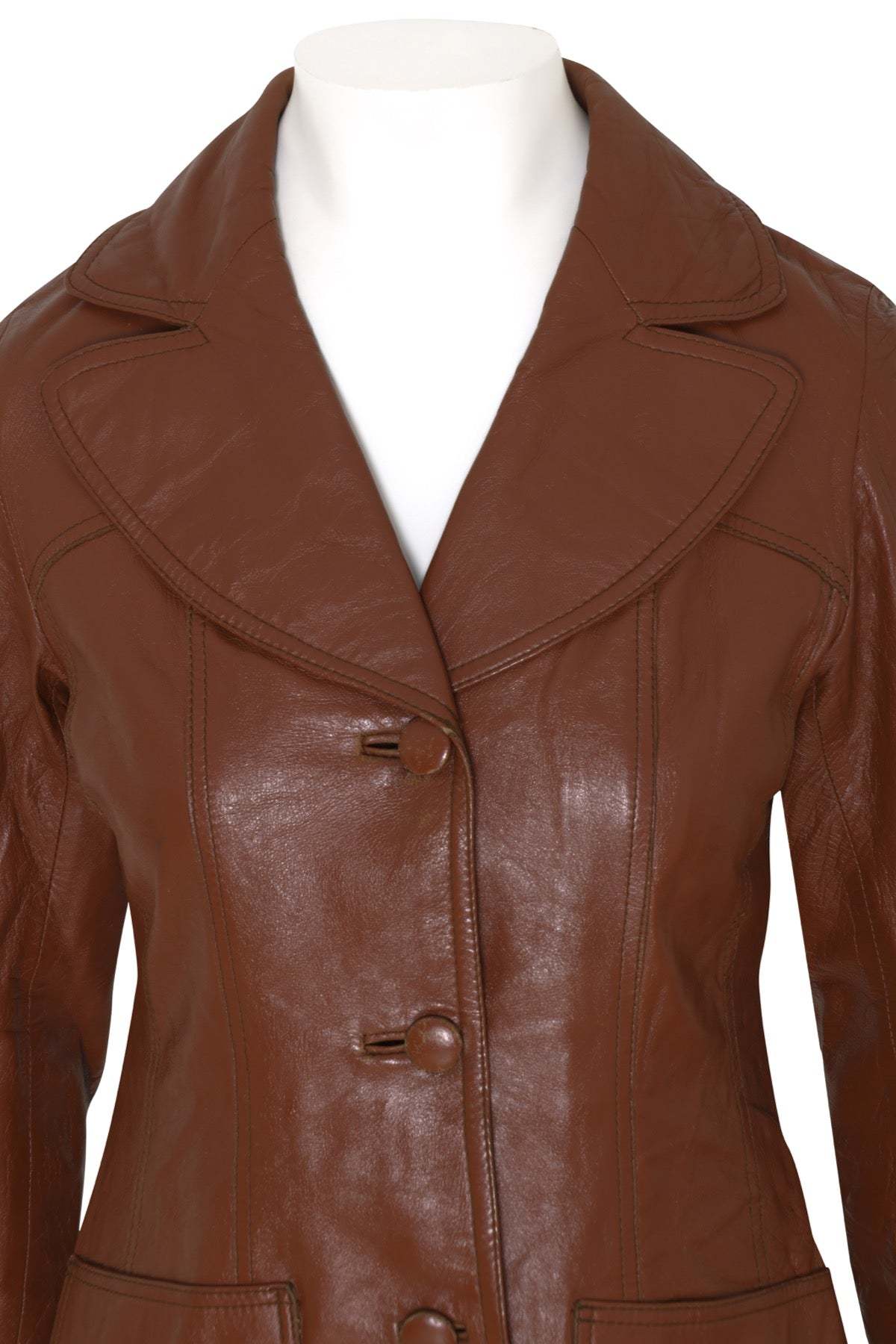 Pohjanmaan Turkis (Finland) Vintage, 1970s, Lamb Nappa, Vaasa - Image 2 of 4