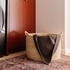 Will & Atlas Palm Leaf Low Oval Laundry Basket - Thumbnail 6